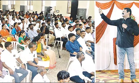 காவிரி நதிநீர் பிரச்சினையில் தி.மு.க. அமைதியாக இருப்பது ஏன்? சீமான் கேள்வி
