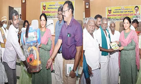 காஞ்சீபுரம் மாவட்டத்தில் விவசாயிகள் நலன் காக்கும் நாள் கூட்டம்