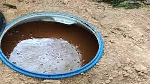 500 லிட்டர் சாராய ஊறல் அழிப்பு