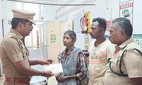 காட்டுயானை தாக்கி தொழிலாளி படுகாயம்