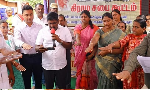 செம்மிபாளையம் ஊராட்சி கிராம சபை கூட்டம்