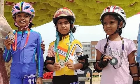 அரியலூரில் ரோலர்ஸ் ஸ்கேட்டிங் போட்டி