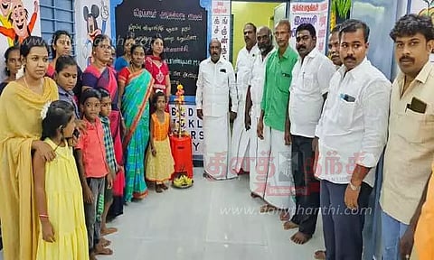 ரூ.12 லட்சத்தில் புதிய அங்கன்வாடி கட்டிடம்; எம்.எல்.ஏ. திறந்து வைத்தார்