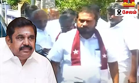 அதிமுக பொதுச்செயலாளர் எடப்பாடி பழனிசாமியுடன் தமிமுன் அன்சாரி சந்திப்பு