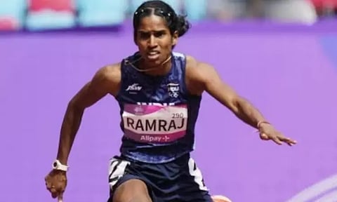 ஆசிய விளையாட்டு : சாதித்த தமிழக வீராங்கனை- தடை தாண்டும் போட்டியில் வெண்கலம் வென்றார்