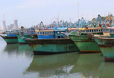 விசைப்படகுகள் கடலுக்கு செல்லவில்லை