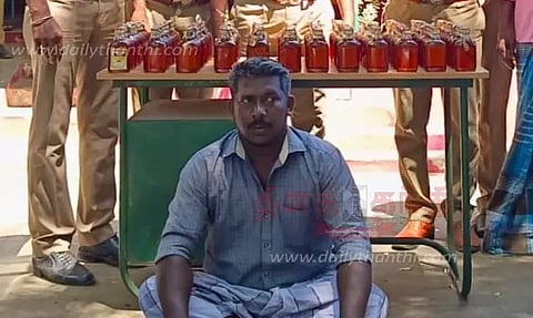 மது விற்றவர் கைது
