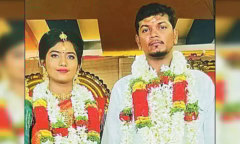 திருமணமான 4 மாதத்தில் சோகம்; புதுப்பெண் தூக்குப்போட்டு தற்கொலை