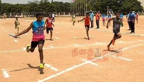 தர்மபுரியில் தடகள போட்டிகள்