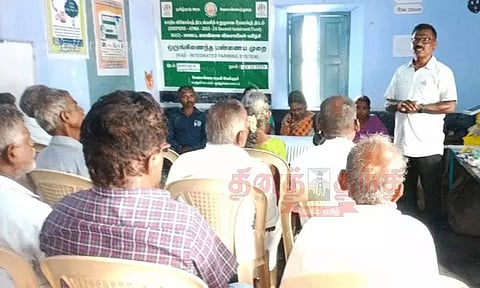 விவசாயிகளுக்கு பயிற்சி முகாம்