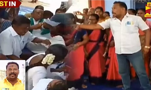 கிராம சபை கூட்டத்தில் விவசாயியை தாக்கிய ஊராட்சி செயலாளருக்கு முன்ஜாமீன் - மதுரை ஐகோர்ட்டு