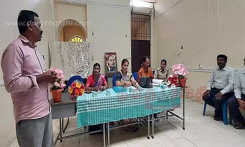 பி.ஜி.எம்.எல். பள்ளியில் குழந்தைகள் ஆணைய அதிகாரிகள் ஆய்வு