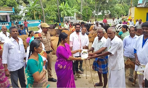 சிறப்பு கால்நடை சிகிச்சை முகாம்