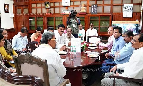 கர்நாடகத்தில் வறட்சி பாதித்த 6 மாவட்டங்களில் மத்திய குழுவினர் நேரில் ஆய்வு