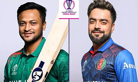 உலகக்கோப்பை கிரிக்கெட் : டாஸ் வென்ற வங்காளதேச அணி பந்து வீச முடிவு