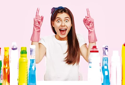 தரையை சுத்தம் செய்யும் வாசனை திரவம் தயாரிப்பு