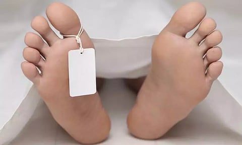 மோட்டார் சைக்கிள் மோதி முதியவர் பலி