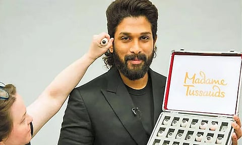 துபாயில் அல்லு அர்ஜூனுக்கு மெழுகு சிலை