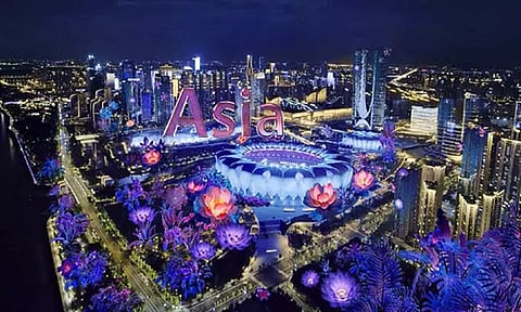 image courtesy: Asian Games Hangzhou twitter  