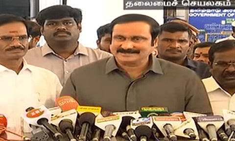 10.5% இட ஒதுக்கீடு தொடர்பாக சட்டம் கொண்டுவர முதல்-அமைச்சரிடம் வலியுறுத்தியுள்ளோம்: அன்புமணி ராமதாஸ்