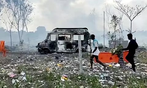 அரியலூர் பட்டாசு ஆலையில் ஏற்பட்ட விபத்தில் உயிரிழந்தோர் எண்ணிக்கை 5 ஆக உயர்வு