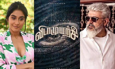 அஜித்தின் 'விடாமுயற்சி' படத்தில் நடிக்கும் ரெஜினா...!