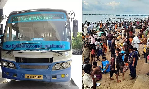 மகாளய அமாவாசையை முன்னிட்டு இராமேஸ்வரத்திற்கு சிறப்பு பேருந்துகள் இயக்கம்