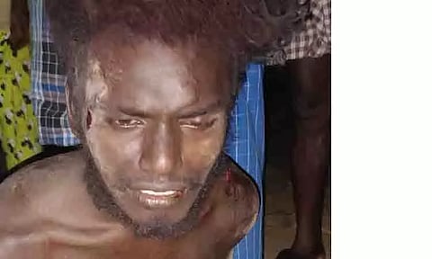 வீட்டிற்குள் புகுந்த வாலிபருக்கு தர்மஅடி