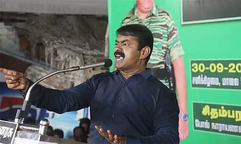 இந்துத்துவ அமைப்பினரால் தாக்கப்பட்ட ஜவஹர்லால் நேரு பல்கலைக்கழக மாணவர் மீண்டும் கல்வியைத் தொடர அனுமதிக்க வேண்டும் - சீமான்