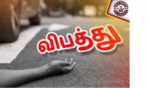 கார் கவிழ்ந்து பாதிரியார் பலி