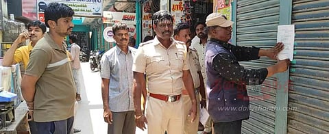 வந்தவாசியில் ஹான்ஸ், குட்கா விற்ற 2 கடைகளுக்கு 'சீல்'