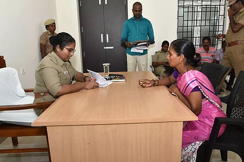 போலீஸ் சூப்பிரண்டு அலுவலகத்தில் மக்கள் குறைதீர்வு கூட்டம்