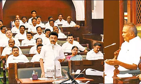 தஞ்சாவூர் வேளாண்மை கல்லூரிக்கு எம்.எஸ்.சுவாமிநாதன் பெயர்: சட்டசபையில் முதல்-அமைச்சர் அறிவிப்பு