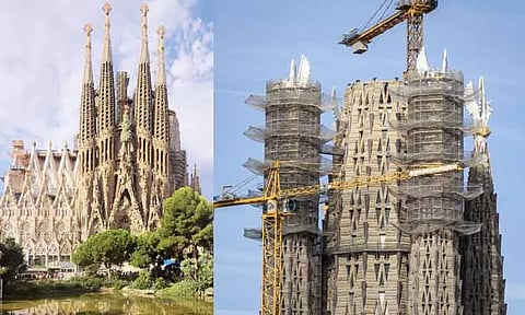 140 ஆண்டுகளாக கட்டப்படும் தேவாலயம்