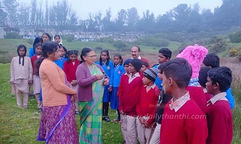 மாணவர்களுக்கு ஈர நில பாதுகாப்பு விழிப்புணர்வு