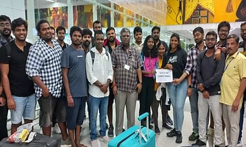 இஸ்ரேலில் இருந்து மீட்கப்பட்ட தமிழர்களை டெல்லியில் இருந்து தமிழ்நாட்டுக்கு அழைத்து வர ஏற்பாடு