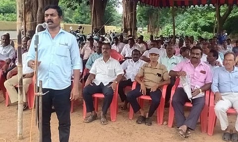 நெய்வேலியில் சிஐடியு தொழிற்சங்கத்தினர் உண்ணாவிரதம்