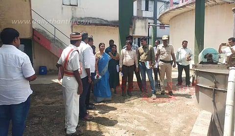 பாப்பிரெட்டிப்பட்டி அருகேமரவள்ளிக்கிழங்கு ஆலையில் கலெக்டர் சாந்தி திடீர் ஆய்வு