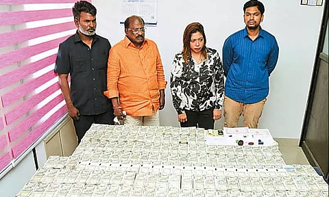 ரூ.70 கோடி கடன் வாங்கி தருவதாக கூறி தொழில் அதிபரிடம் ரூ.1.40 கோடி மோசடி - பா.ஜ.க. மாநில நிர்வாகி உள்பட 4 பேர் கைது