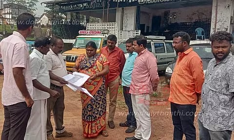 வாகன நிறுத்துமிடம் அமைக்க நில அளவீடு தொடக்கம்