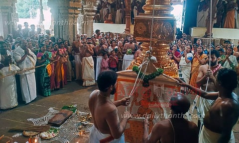 திருவட்டார் ஆதிகேசவ பெருமாள் கோவிலில் ஐப்பசி திருவிழா