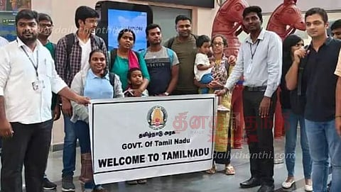 இஸ்ரேலில் சிக்கி தவித்த மேலும் 12 பேர் கோவை திரும்பினர்