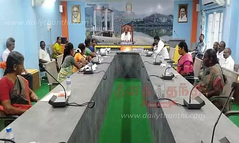 வத்திராயிருப்பு ஒன்றியக்குழு கூட்டம்