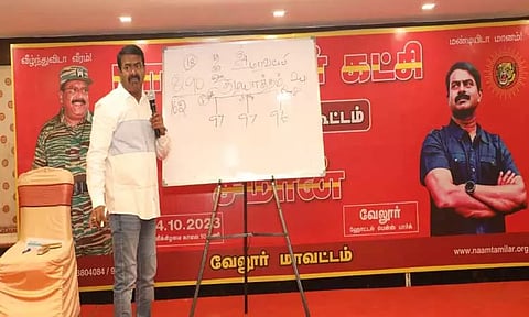 மாற்று அரசியல் மக்கள் மத்தியில் செல்வாக்குபெறும்போது பிற கட்சியினர் எங்களுடன் கூட்டணிக்கு வருவார்கள் - சீமான்