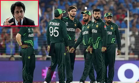 'இந்திய அணிக்கு எதிராக மோசமான வரலாற்றை மாற்ற முடியாவிட்டாலும் வெற்றிக்காக போராடியிருக்கலாம்' - ரமீஸ் ராஜா