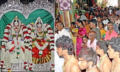 முத்தாரம்மன் கோவிலில் தசரா திருவிழா