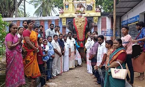 கன்னியாகுமரிபகவதியம்மன் கோவிலில் நவராத்திரி திருவிழா