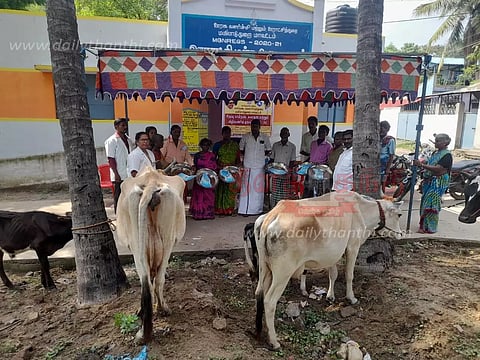 இலவச கால்நடை மருத்துவ முகாம்