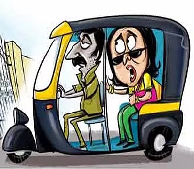 ஆட்டோவில் சவாரி வந்த பெண் வன காவலரை கடத்த முயற்சி; டிரைவருக்கு வலைவீச்சு