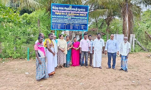 ஆக்கிரமிப்பு செய்யப்பட்டிருந்த கோவில் நிலம் மீட்பு